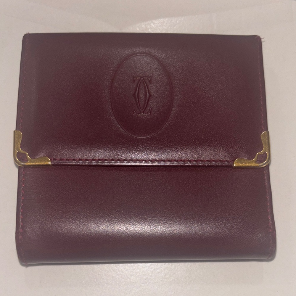 Beautiful Cartier Marune Compact Wallet